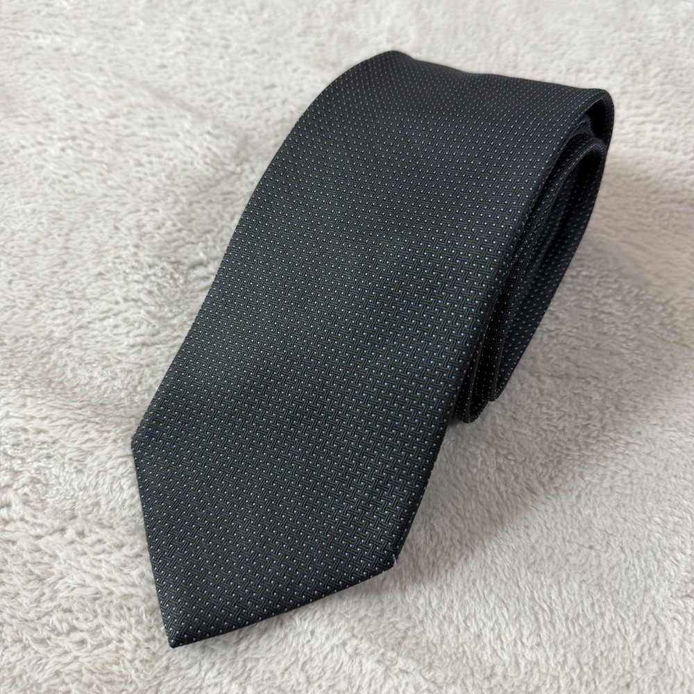 Brooks Brothers Mens Necktie Navy Blue Polka Dot 58x3.5 Classic Silk Office Tie